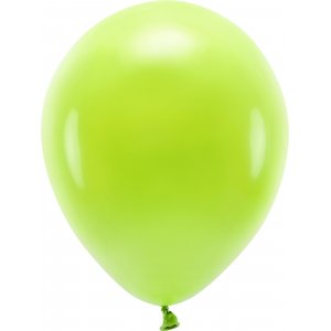 Einfarbige Luftballons - Eco 30 cm - Apfelgrn - 10er-Pack