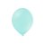 Miniballons - Pastell - Premium 12 cm - Mint - 10er-Pack