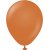 Mini-Luftballons einfarbig - Premium 13 cm - Karamellbraun - 25er-Pack