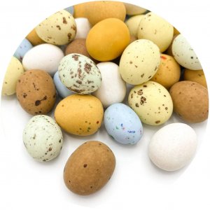 Schokoladeneier - Happy Sprinkles - Eggs-Plotion - 100g