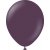 Luftballons einfarbig - Premium 30 cm - Pflaume - 10er-Pack