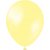 Mini-Luftballons schlicht - Premium 13 cm - Pearl Lemon - 25er-Pack