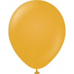 Luftballons einfarbig - Premium 30 cm - Senf