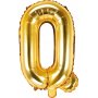 Buchstabenballons - Gold - 35 cm - Buchstabe: Q