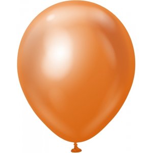 Luftballons schlicht - Premium 30 cm - Kupfer-Chrom