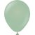 Mini-Luftballons einfarbig - Premium 13 cm - Wintergrn - 25er-Pack