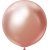 Luftballons schlicht - Premium 60 cm - Rosgold Chrom - 2er-Pack