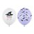 Luftballons - Hexe & Fledermuse - 50er-Pack