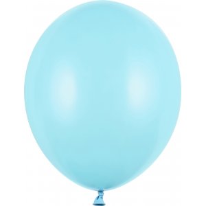 Pastellballons - Premium 27 cm - Hellblau - 10er-Pack