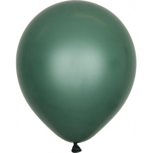 Mini-Luftballons einfarbig - Premium 13 cm - Dunkelgrn