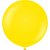 Luftballons einfarbig - Premium 60 cm - Gelb - 2er-Pack