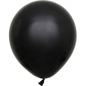 Luftballons einfarbig - Premium 45 cm - Schwarz