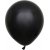 Luftballons einfarbig - Premium 45 cm - Schwarz - 5er-Pack