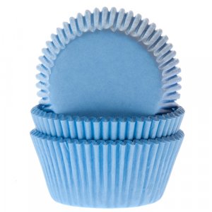 Muffinformen - Hellblau - 48er-Pack