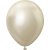 Luftballons schlicht - Premium 30 cm - Weigold Chrom - 25er-Pack