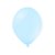 Pastellballons - Premium 27 cm - Hellblau - 50er-Pack