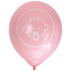 Luftballons - Baby - Hellrosa - 8er-Pack