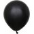 Luftballons einfarbig - Premium 30 cm - Schwarz - 10er-Pack