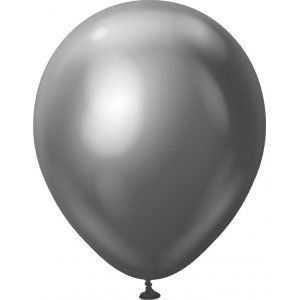 Luftballons einfarbig - Premium 30 cm - Space Grey Chrome