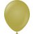 Luftballons einfarbig - Premium 45 cm - Oliv - 5er-Pack