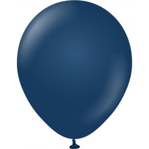 Luftballons einfarbig - Premium 30 cm - Marineblau