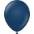 Luftballons einfarbig - Premium 30 cm - Marineblau - 100er-Pack