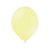 Pastellballons - Premium 27 cm - Hellgelb - 100er-Pack