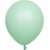 Mini-Luftballons einfarbig - Premium 13 cm - Seegrn - 25er-Pack