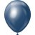 Luftballons einfarbig - Premium 30 cm - Navy Chrome - 10er-Pack