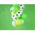 Luftballons - Pastellwei - Fuball - 6er-Pack