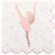 Servietten - Ballerina - 10er-Pack