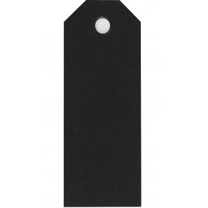 Anhnger - Schwarz - 6 cm - 20er-Pack