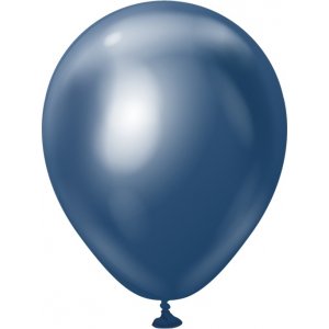 Mini-Luftballons schlicht - Premium 13 cm - Marineblau