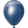 Mini-Luftballons einfarbig - Premium 13 cm - Marineblau - 25er-Pack