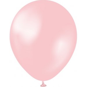 Mini-Luftballons schlicht - Premium 13 cm - Perlrosa