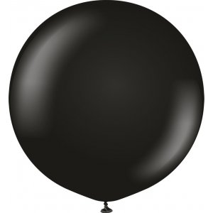 Luftballons einfarbig - Premium 60 cm - Schwarz