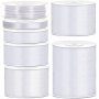 Satinband - 25 m - Wei - Breite: 3 mm