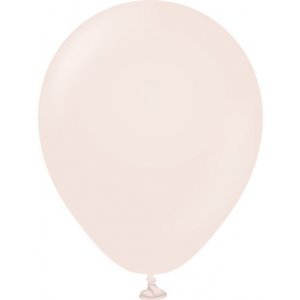 Mini-Luftballons einfarbig - Premium 13 cm - Pink Blush