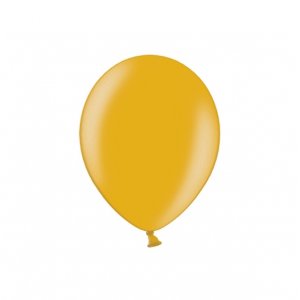 Mini-Luftballons - Metallic - Gold - 10er-Pack