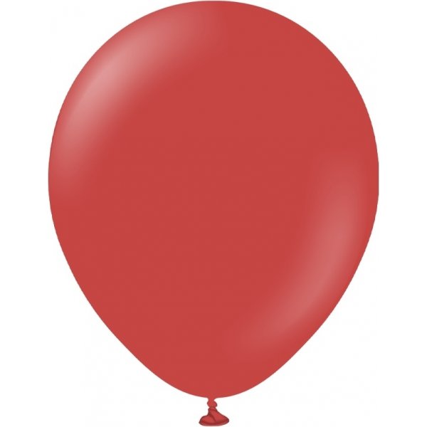 Einfarbige Luftballons - Premium 30 cm - Tiefrot