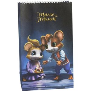 Sigkeitentten - Mickey & Helium - 12 x 20 cm - 8er-Pack