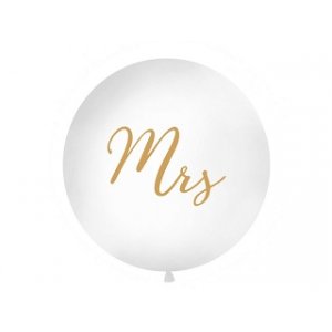 Riesenballon - Mrs - Wei/Gold