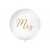 Riesenballon - Mrs - Wei/Gold