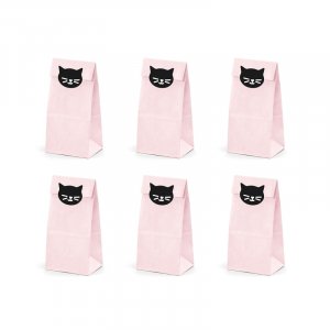 Leckerlibeutel - Katze - 6er-Pack