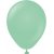 Mini-Luftballons einfarbig - Premium 13 cm - Mintgrn - 25er-Pack