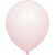 Mini-Luftballons einfarbig - Premium 13 cm - Hellrosa - 25er-Pack