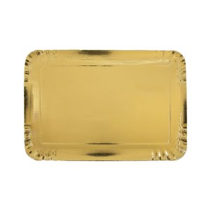 Servierplatte - Metallic - Gold - 5er-Pack