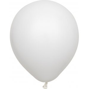 Luftballons einfarbig - Premium 45 cm - Wei