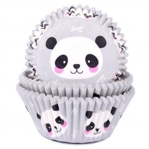 Muffinformen - House of Marie - Panda - 50er-Pack