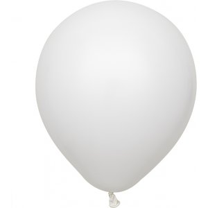 Luftballons einfarbig - Premium 30 cm - Wei